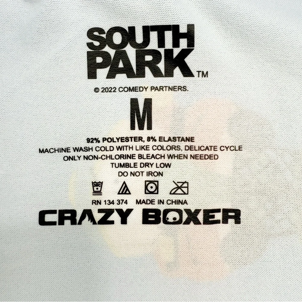 South Park Crazy Boxer Briefs Mens Medium Underwear Cartman
